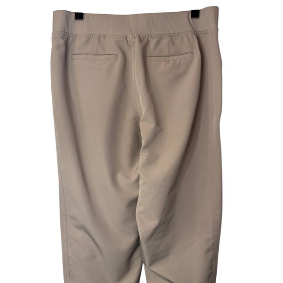 32 Degrees Cool women's cream stretch woven pants size M - Picture 5 of 7